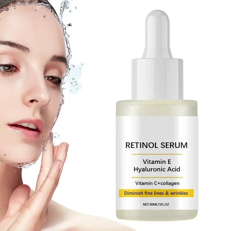 Retinol Face Serum – Deep Moisturizing, Anti-Aging, Fine Line Fading, Firming & Lifting Serum with Hyaluronic Acid