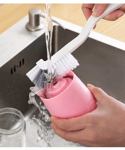 1/5/8-Pcs Set Narrow Cleaning Brushes — Long Handle for Fish Tank, Baby Bottle, Straw, Glass Tube & Kitchen Tools