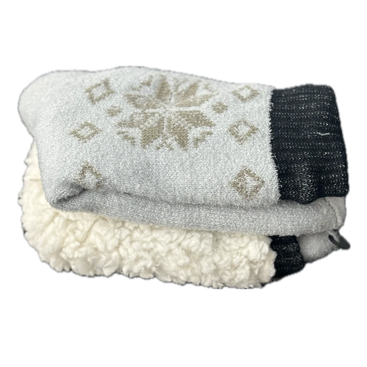 Men’s Winter Thermal Socks – Warm Leopard Print Short Plush Velvet Non-Slip Fuzzy Floor Socks, Camouflage Gift 2023