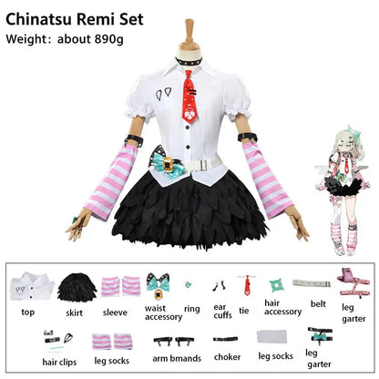 Zenless Zone Zero Sunna Cosplay Wig - Anime Game Costume Accessory for Halloween & Parties