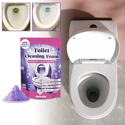 Toilet Cleaning Foam - Bathroom Toilet Cleaner and Deodorizer for Odor Removal and Long-Lasting Freshness