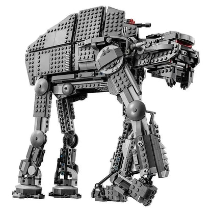 HOT TOY 1376PCS Star Space Movie Assault Walker – Creative DIY Building Toy, Compatible with 75189 for Children's Birthday