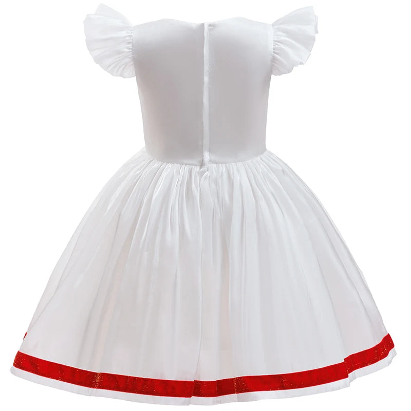 Girls Halloween Cosplay Dress - Flying Sleeve Anime Costume for Ages 2–8