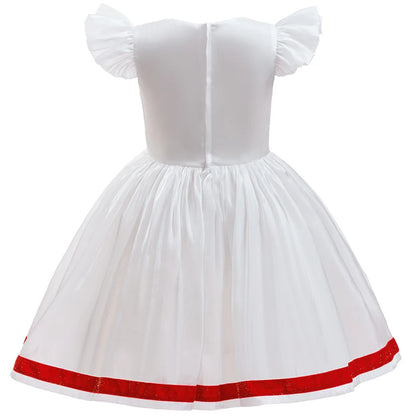 Girls Halloween Cosplay Dress - Flying Sleeve Anime Costume for Ages 2–8