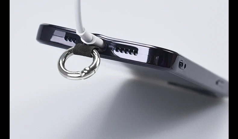 Simplicity Crossbody Cell Phone Lanyard – Adjustable Neck Strap with Universal Clip Gasket, Anti-Lost Mobile Phone Lanyard