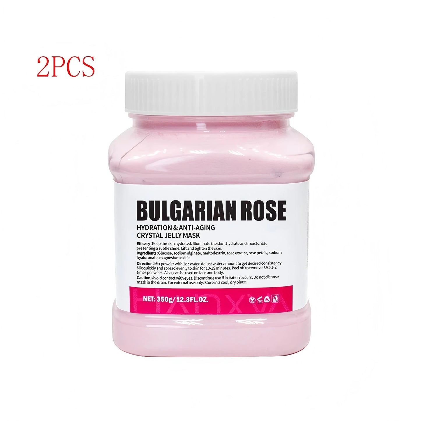 Professional Rose Jelly Face Mask Powder – Hydrating Hydro Gel Peel-Off Mask for Smooth, Nourished Skin Care Treatment
