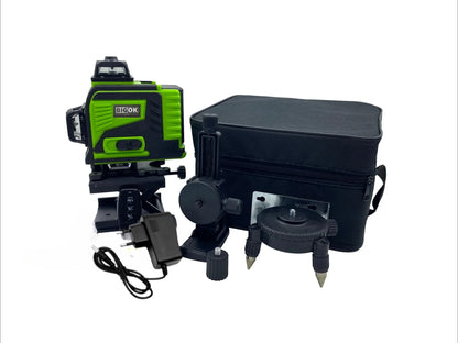 16-Line Green Laser Level — Professional Self-Leveling 360° Tripod Laser Nivel Autonivelant