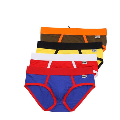 Men’s Modal Briefs – Soft Breathable Solid Color Underwear, Comfortable Everyday Simple Fit Pants
