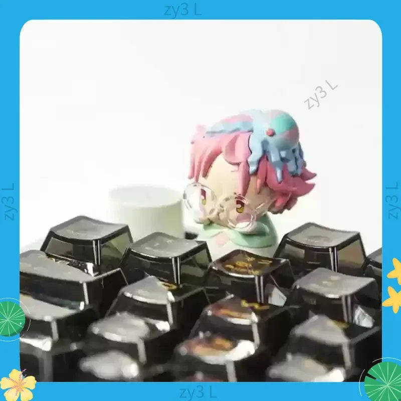 Alien Stage Sunny Doll Blind Box - Cute Mechanical Keycap Collectible Toy Gift for Fans