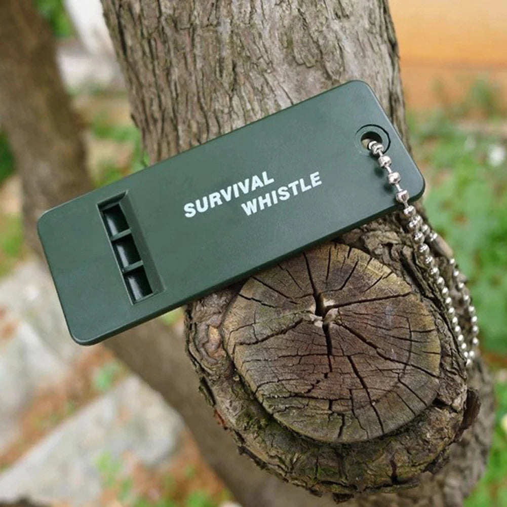 1–10PCS High Decibel Survival Whistle – 3-Frequency Outdoor Camping & Hiking Tool