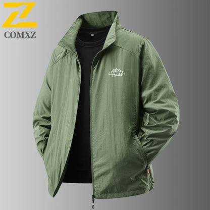 Men’s UV Protection Summer Jacket - Ultra-Light Breathable Sunproof Fishing Coat for Outdoor Activities
