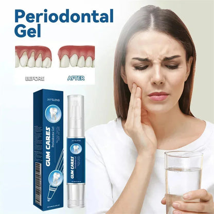 Gum Repair Care Gel | Sore Gums Relief & Deep Teeth Cleaning Serum for Stains, Tartar & Dental Health