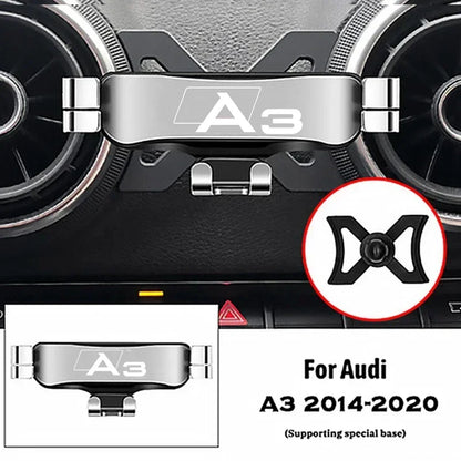 Audi A3 S3 8V 2014-2020 Car Phone Holder - Air Vent Gravity Mount GPS Navigation Stand Car Accessory