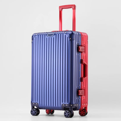 Aluminum Magnesium Alloy Rolling Suitcase – Designer Carry-On & Cabin Luggage, 20/28/30 Inch Trolley Case