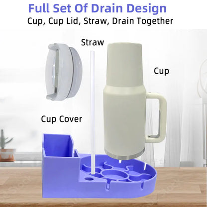 High-Quality Tumbler Drying Rack – Cup Drying Station and Water Cup Holder for Cleaning and Storage