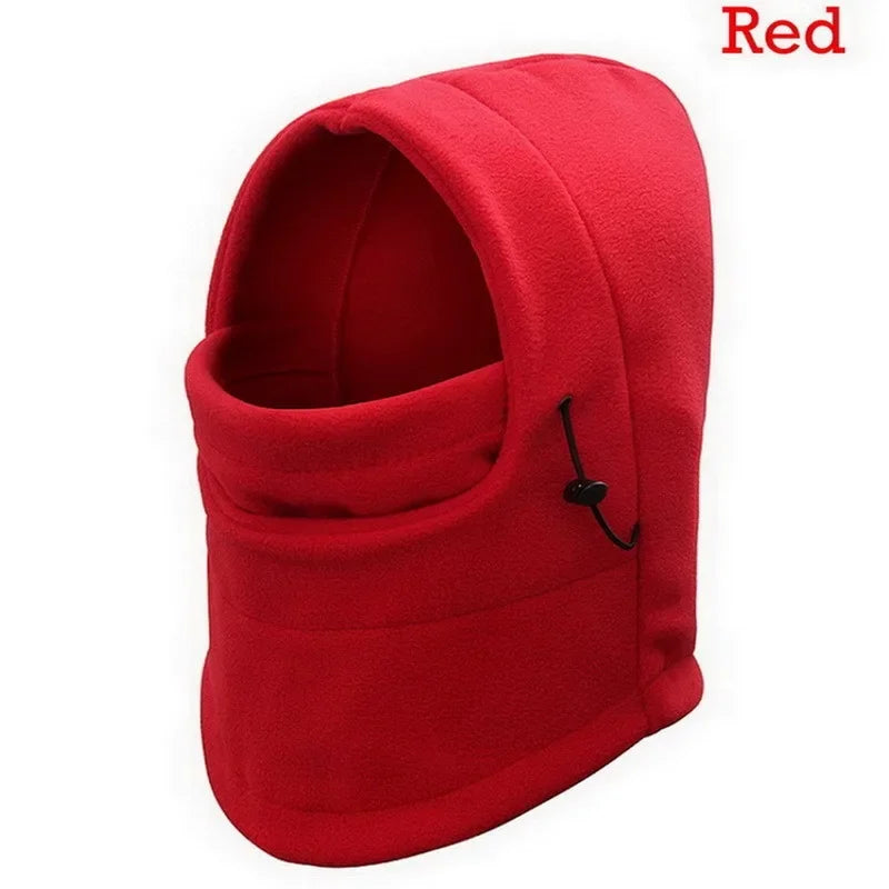 Unisex Winter Thermal Balaclava Hat – Waterproof Fleece Hood & Neck Warmer for Hiking & Outdoor Use