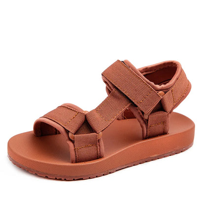 Kids Summer Sandals – Boys Casual Breathable Open-Toe Rubber Beach Shoes | Comfortable School Outdoor Sandals for Children