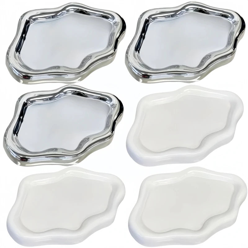 Cloud-Shaped Jewelry Tray - Decorative Organizer for Rings, Earrings, Bracelets & Necklaces Vanity Bedroom Decor