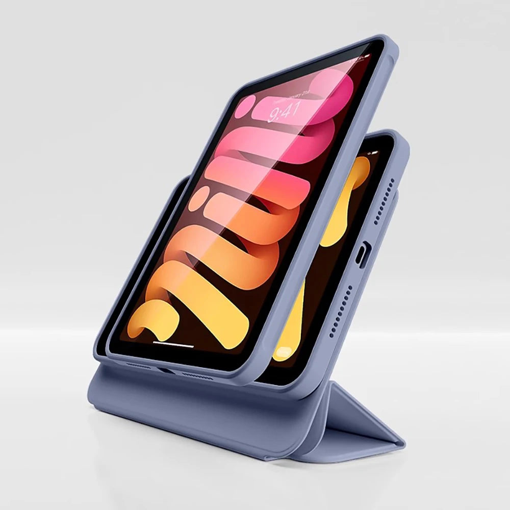 Magnetic Folio Case for iPad Mini 6 & 7 (8.3") – Smart Folding Tablet Cover & Protective Case