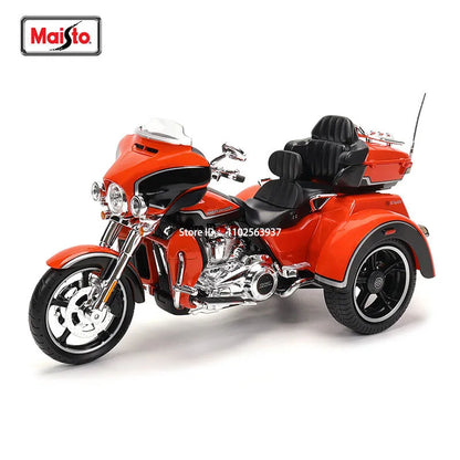 Maisto 1:12 Harley Davidson 2017 Road King Special – Classic Die-Cast Motorcycle Model Collectible Toy Gift