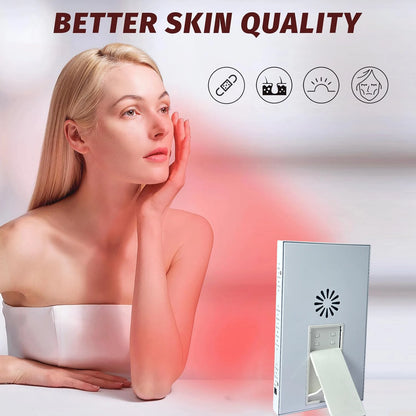 Red Light Therapy Device – 660nm & 850nm Near Infrared LED Panel for Pain Relief & Skin Health