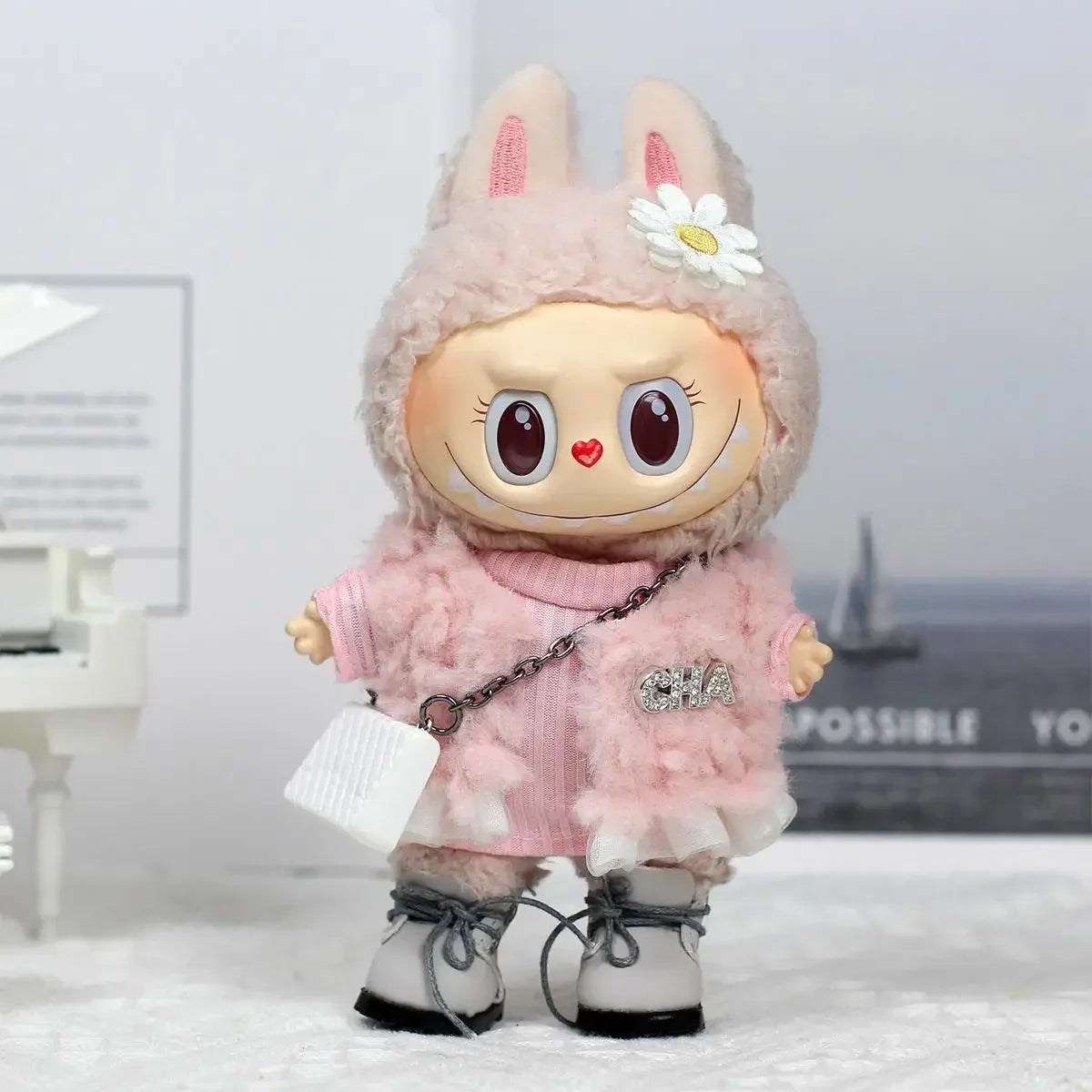 Labubu 15-17cm Doll Clothes — V1 & V2 Outfit Vinyl Face Doll Fashion Accessories