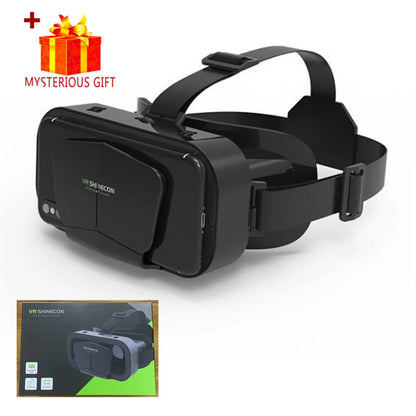 Shinecon 3D VR Glasses – Virtual Reality Headset with Controller for Smartphone Gaming