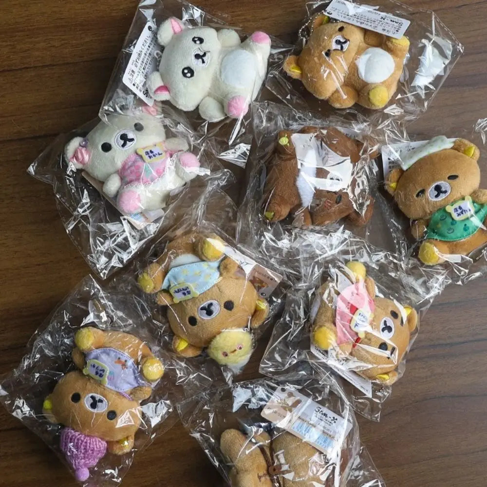 20th Anniversary Gluttonous Bear Plush Toy - Cute Anime Cartoon Baby Hug Pendant Gift