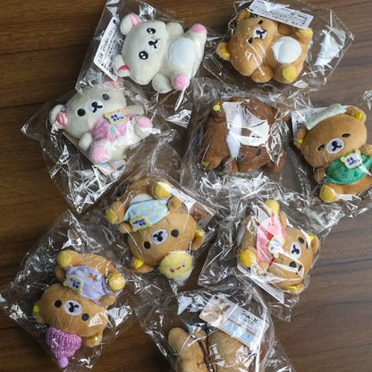 20th Anniversary Gluttonous Bear Plush Toy - Cute Anime Cartoon Baby Hug Pendant Gift