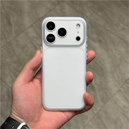 Ultra-Thin Matte iPhone Case - Translucent Soft TPU Slim Cover with Button & Camera Protection for iPhone 12–18, Air, Plus & Pro Max Models