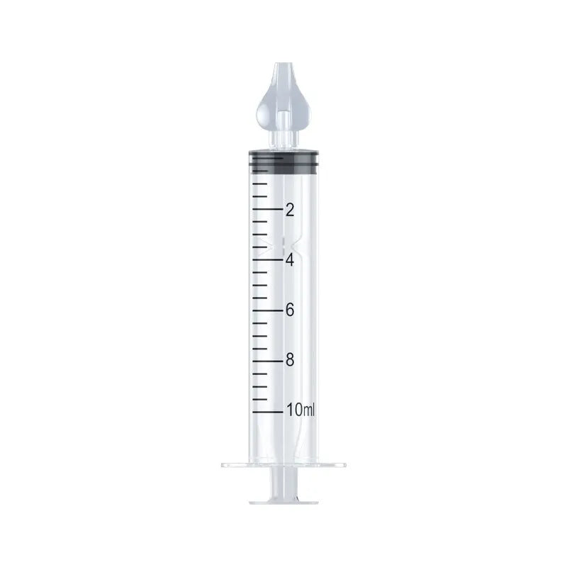 Baby Nasal Cleaner Syringe Set – 2-Piece 10mL Infant Nose Washer and Aspirator Tool