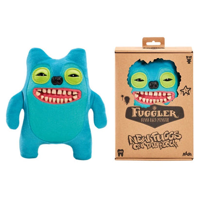 22cm Fuggler Plush Toy – Funny Tooth Monster, Alien & Crazy Rabbit Wide-Eyed Peluche Doll for Kids
