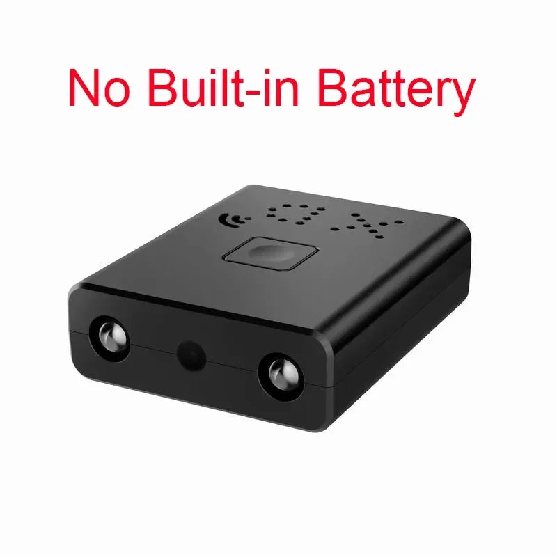 1080P HD Mini WiFi Camera Smallest Smart Home IP Cam with Night Vision Remote View Built-in Battery