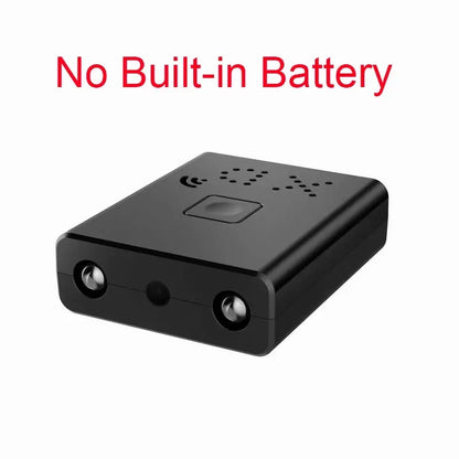 1080P HD Mini WiFi Camera Smallest Smart Home IP Cam with Night Vision Remote View Built-in Battery