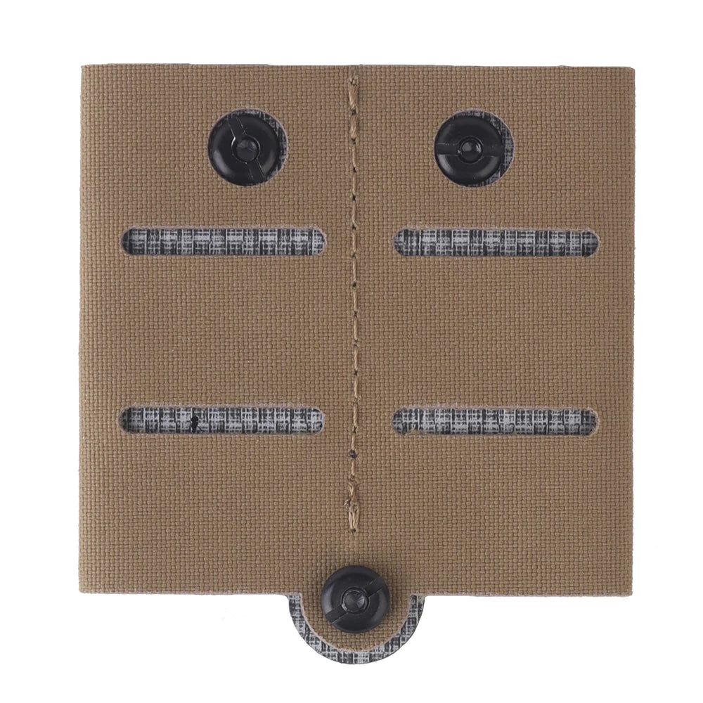 Tactical MOLLE M System Mounting Adapter - Quick Release Accessory Adapter for Hunting & Shooting Magazine Pouches