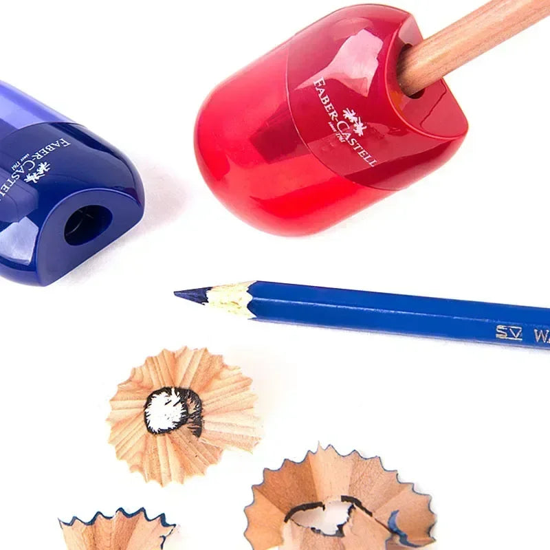 Double & Single Hole Transparent Pencil Sharpener – Creative Pen Knife for Kids & Students, School Supplies