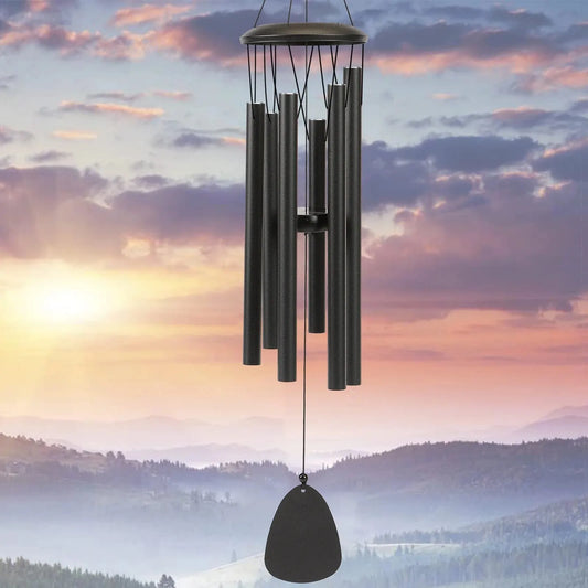 26 Inch Outdoor Wind Chimes - Decorative Garden, Porch & Balcony Hanging Chime for Farmhouse Decor