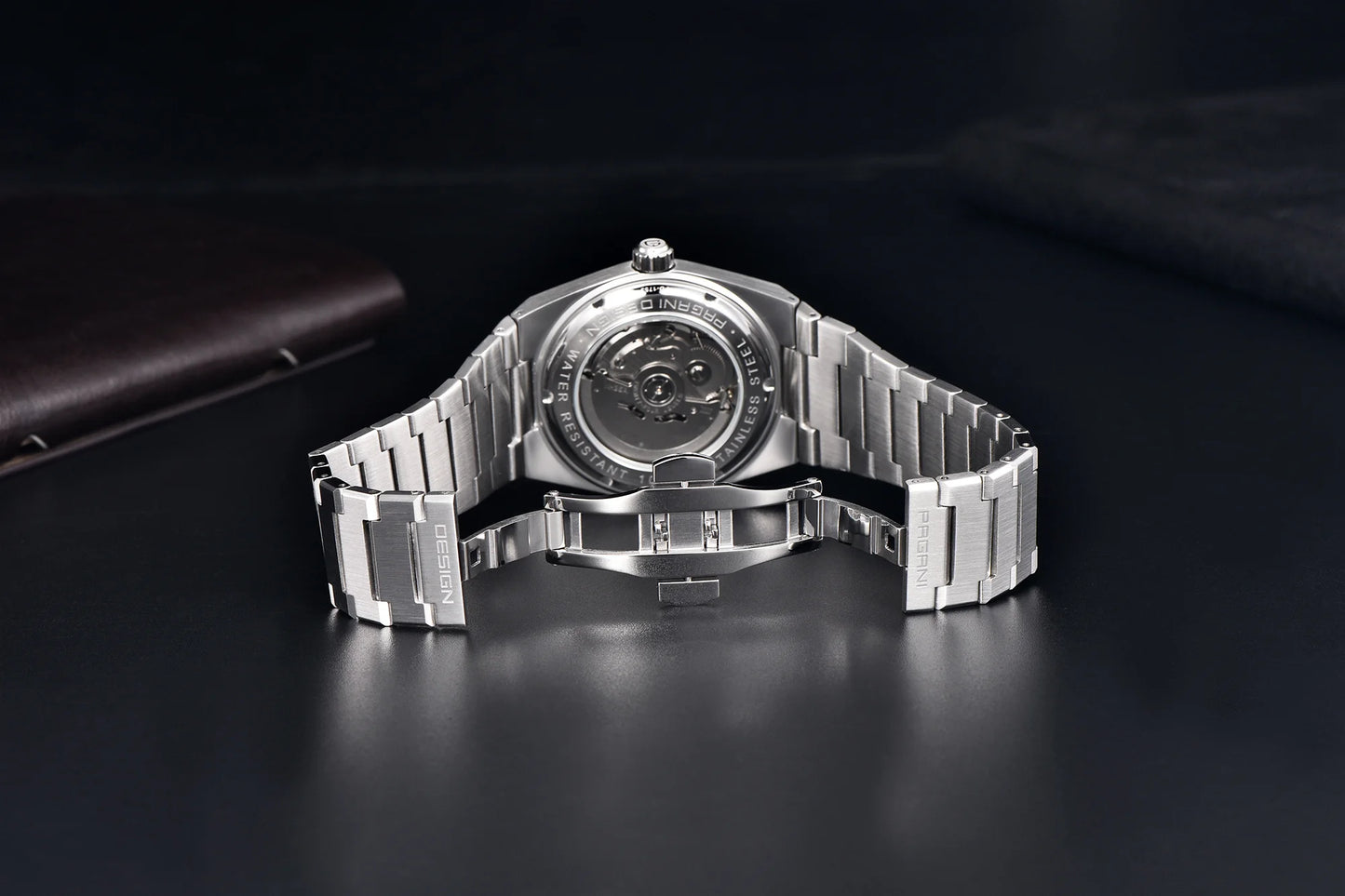 Pagani Design 2024 Men’s Automatic Mechanical Watch – Luxury Sapphire AR Coating, Stainless Steel, 10BAR Waterproof