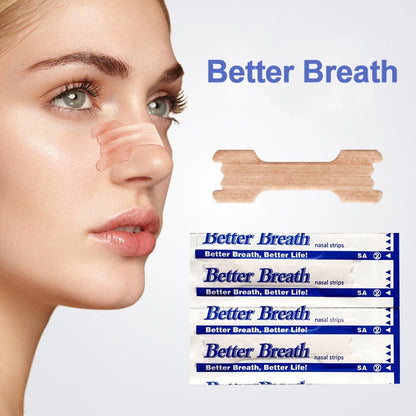 10/50PCS Breath Nasal Strips - Stop Snoring Nose Patch, Good Sleeping Aid Product, Easier Breath Sleep Aid Device