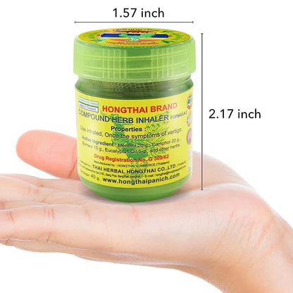 1 Bottle Thai Herbal Inhaler — Natural Nose Care & Health Tool