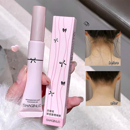 Hair Wax Stick Styling Gel - Transparent Non-Greasy Frizz Control & Smooth Finishing Hair Fixer