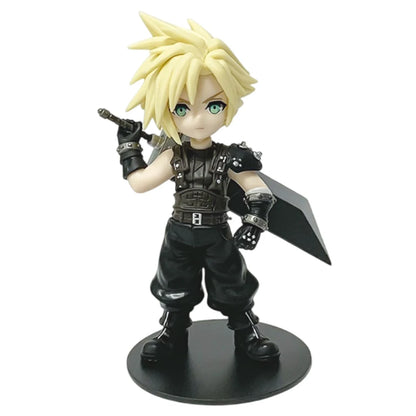 11-12cm Final Fantasy Anime Figures – Cloud, Tifa, Aerith & Zack PVC Collectible Toy Gift