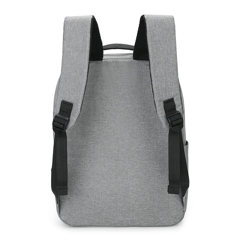 Multi-Layer Zipper Laptop Backpack 13–15 Inch – Business Travel Computer Bag for Men & Women