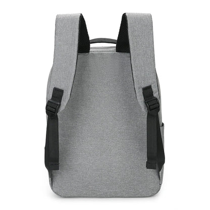 Multi-Layer Zipper Laptop Backpack 13–15 Inch – Business Travel Computer Bag for Men & Women