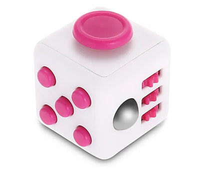 Creative Solid Color Fidget Dice – Handheld Stress Relief Toy for Kids & Adults, Anxiety & Autism Aid