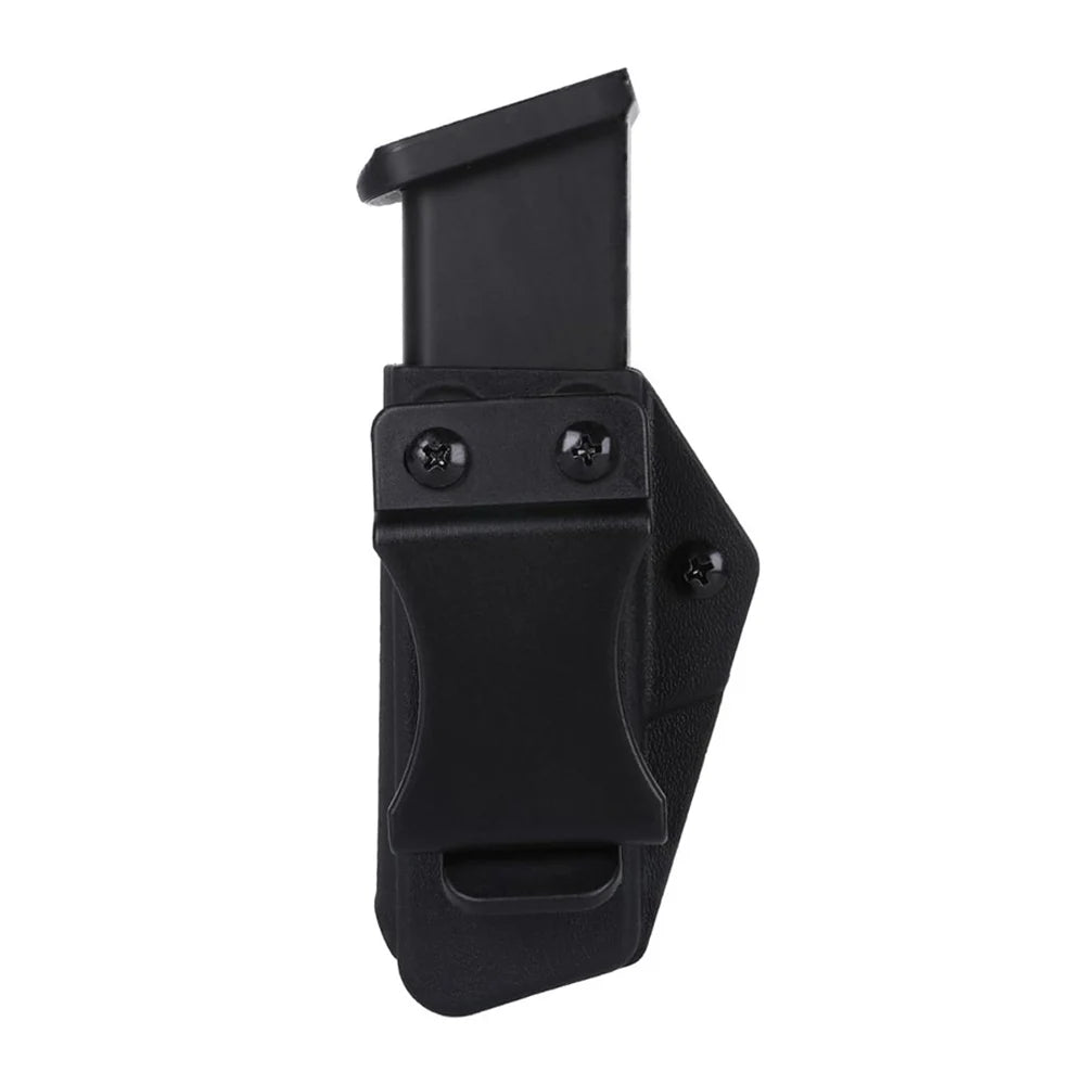 Tactical 2-Pack Magazine Holsters – Ambidextrous IWB/OWB Mag Carriers for Glock 17–45, Right- and Left-Hand Use