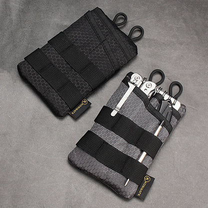Mini EDC Tactical Pouch – Multifunctional Outdoor Hunting Tool & Key Card Storage Bag