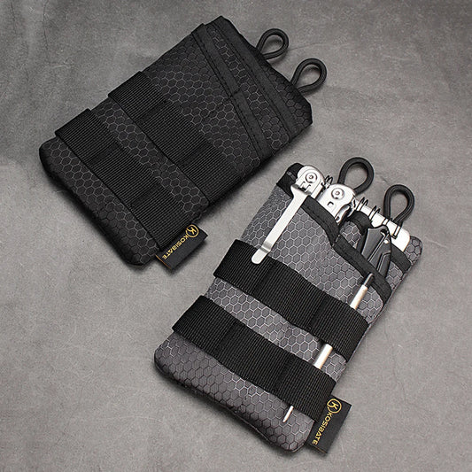 Mini EDC Tactical Pouch – Multifunctional Outdoor Hunting Tool & Key Card Storage Bag