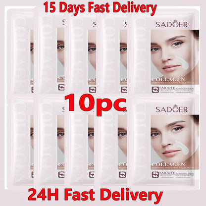 Firming Hydrocrystalline Facial Patch - Fine Line Care, Lifting & Deep Nourishing Korean Skin Care Mask