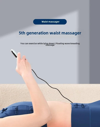 JAIYORL Electric Lumbar Traction Massager – Adjustable Vibration Waist & Spine Support Back Massage Machine